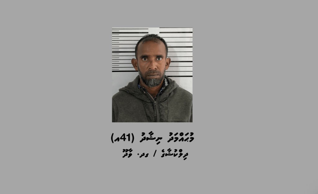 ގދ. އަތޮޅަށް މަސްތުވާތަކެތި އެތެރެކުރަން އުޅުނު މީހަކު ހައްޔަރުކޮށް، 90 ދުވަހަށް ބަންދުކޮށްފި