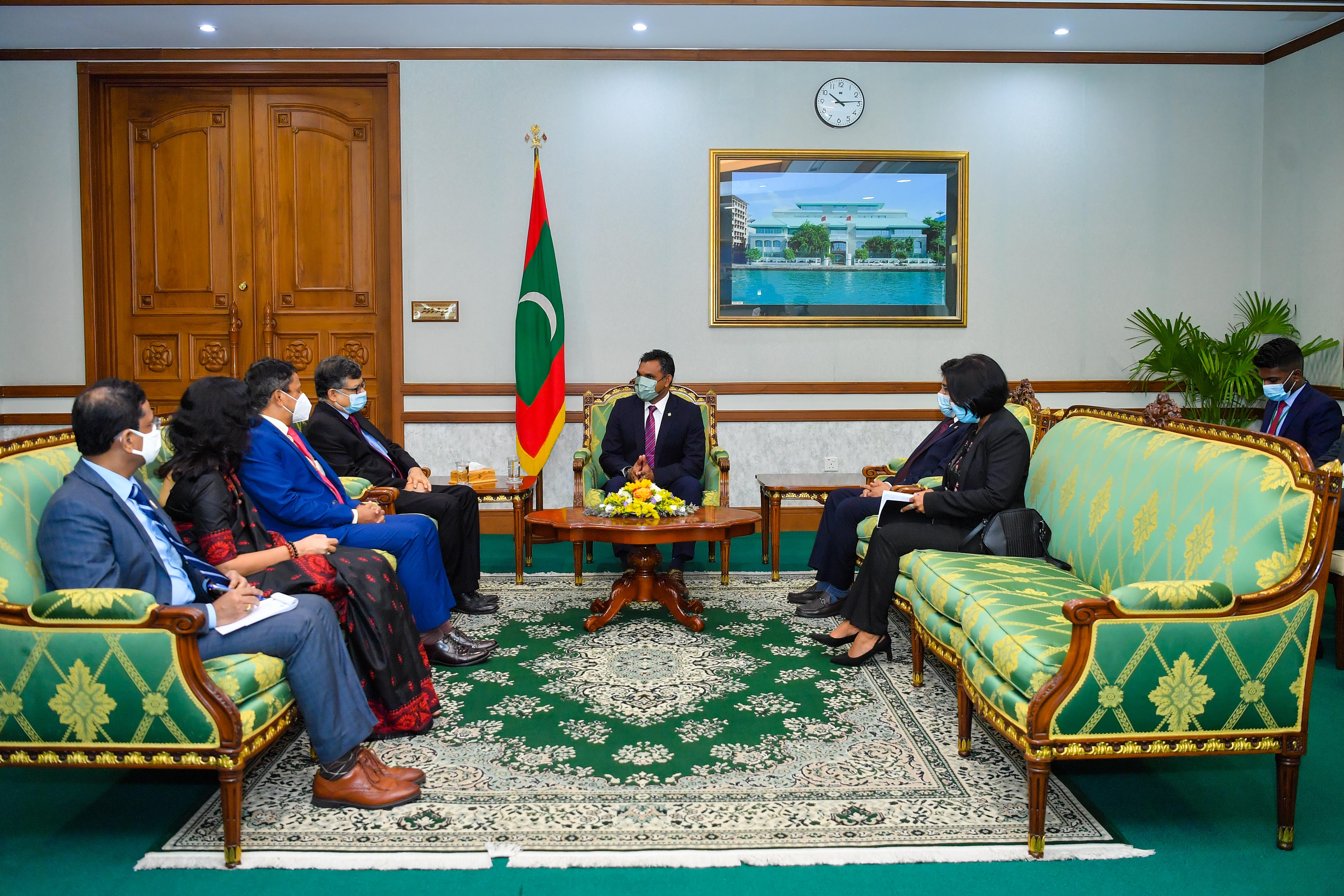 ބަންގްލަދޭޝްގެ ފޮރިން ސެކްރެޓަރީ ނައިބު ރައީސް އަރިހަށް