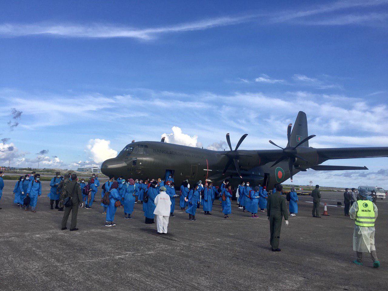 ރާއްޖެ ނާދެވި ތާށިވެފައިތިބި 71 ދިވެހިން ރާއްޖެއަށް