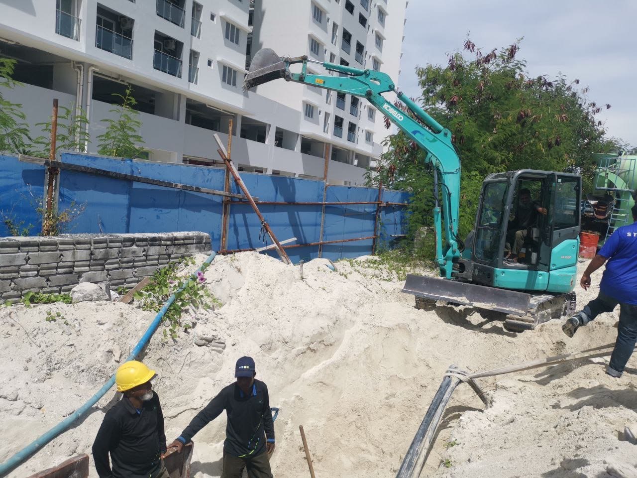 މައި ކޭބަލަށް ލިބުނު ގެއްލުމަކާ ގުޅިގެން ހުޅުމާލޭ ފޭސް2ގެ ކަރަންޓު ކެނޑިއްޖެ