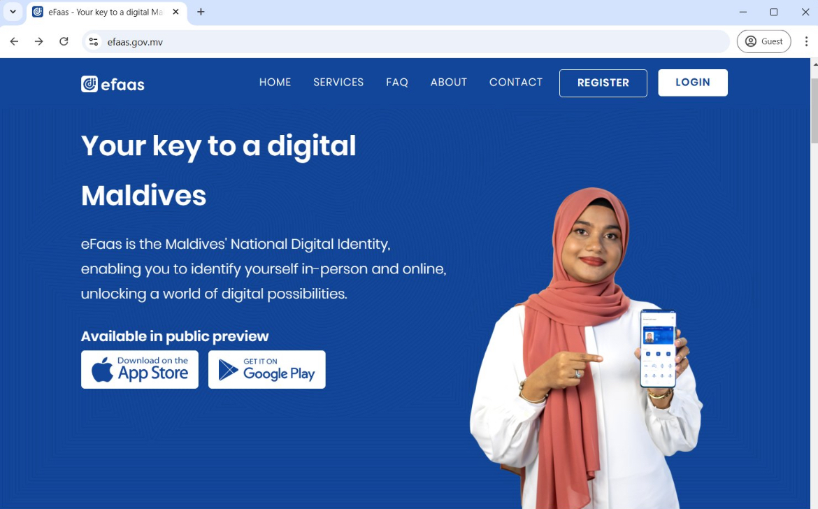 އާ ވެންޑަރަކާއެކު އީފާހުން އޮންލައިން ފޭސް ވެރިފިކޭޝަން ހިދުމަތް އަލުން ފަށައިފި