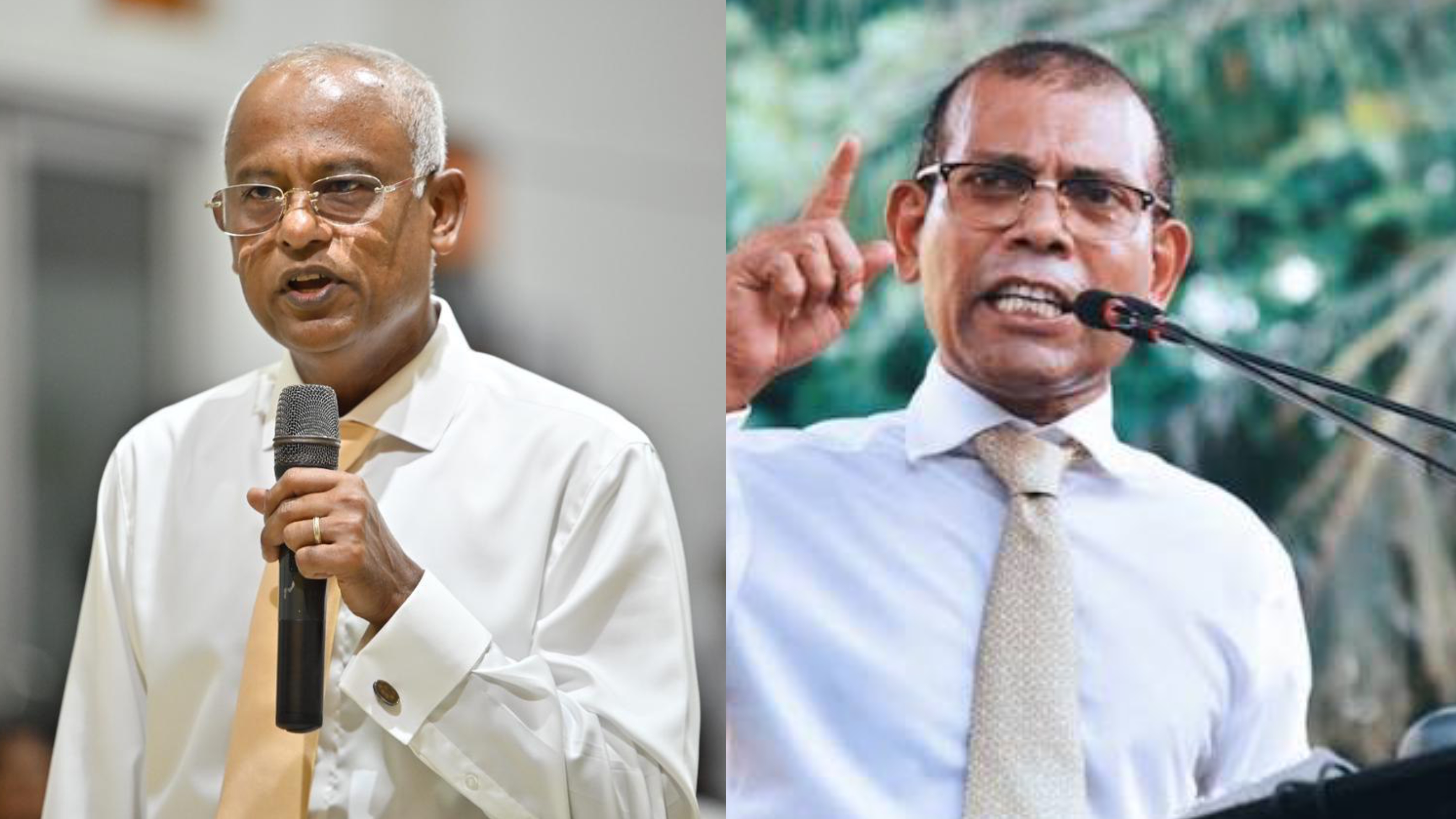 ރައީސް ނަޝީދު އަދި ރައީސް ސާލިހު ބައިވެރިވެވަޑައިގަންނަވާ ޖަލްސާއެއް މިރޭ އާޓިފިޝަލް ބީޗުގައި