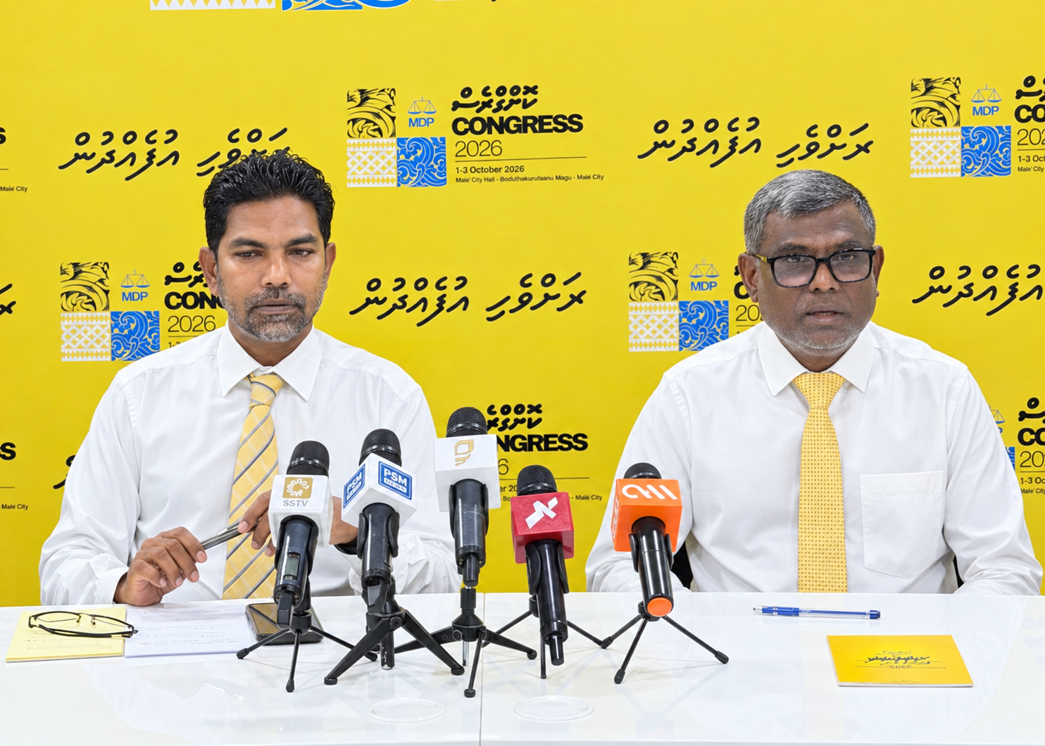 ހުރަސްއެޅިޔަސް އެމްޑީޕީގެ ކޮންގްރެސް މާލެ ސިޓީ ހޯލު ބިމުގައި ޓެންޓު ޖަހައިގެން ކުރިއަށް ގެންދާނެ: އިބްރާހީމް ވަހީދު