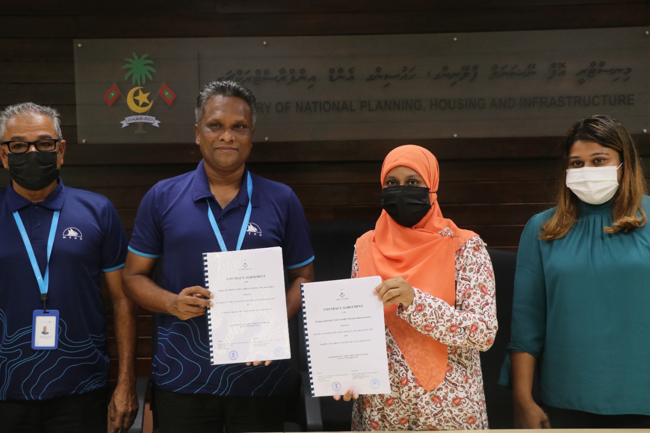 ގައްދޫ ބަނދަރު މަރާމާތުކުރުމުގެ މަސައްކަތް އެމްޓީސީސީއާ ހަވާލުކޮށްފި