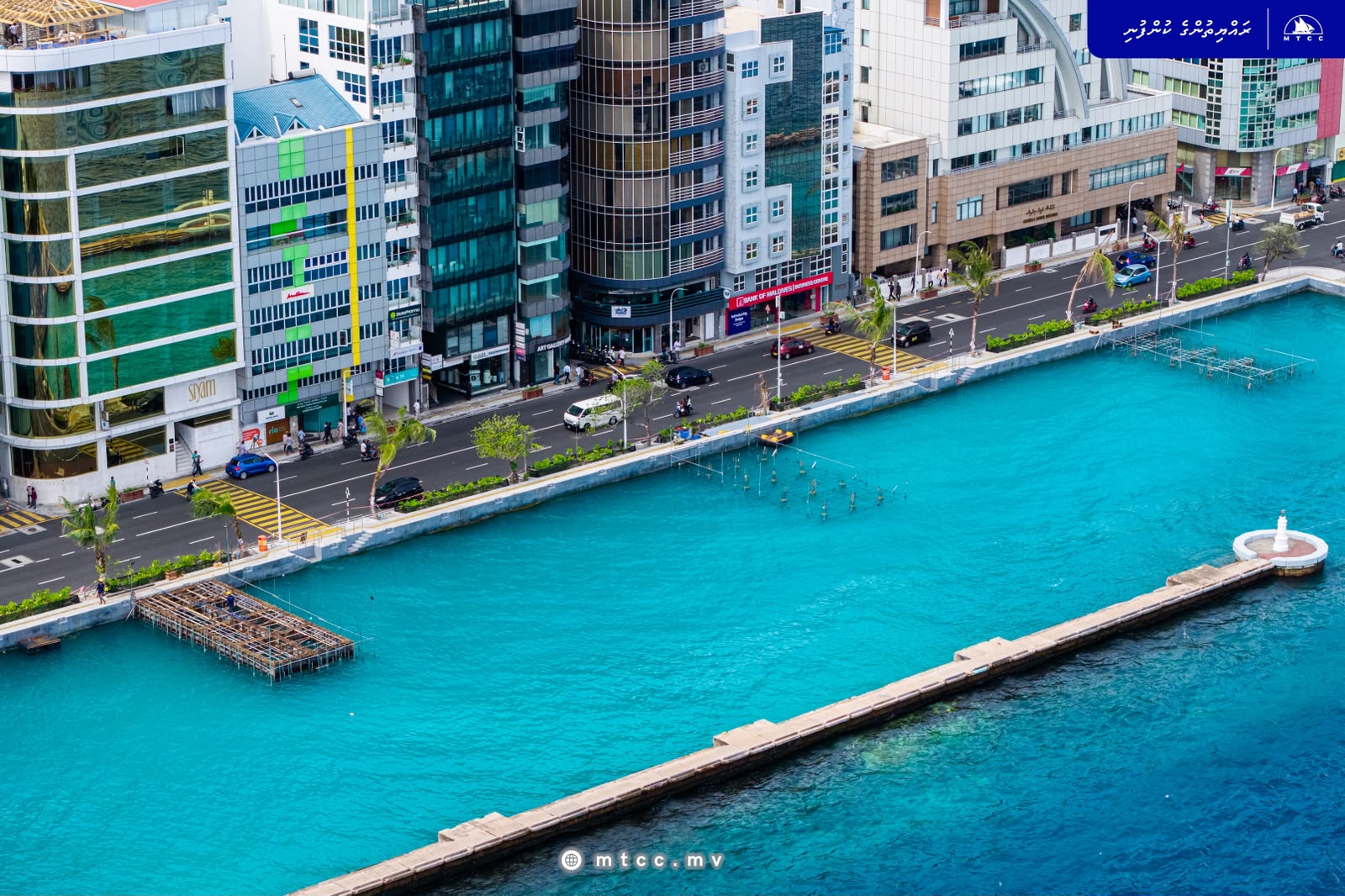 މާލޭ އުތުރު ބަނދަރުގެ ފުރަތަމަ ފިންގާ ޖެޓީގެ ކޮންކްރީޓް މަސައްކަތްތައް އެމްޓީސީސީން ނިންމާލައިފި