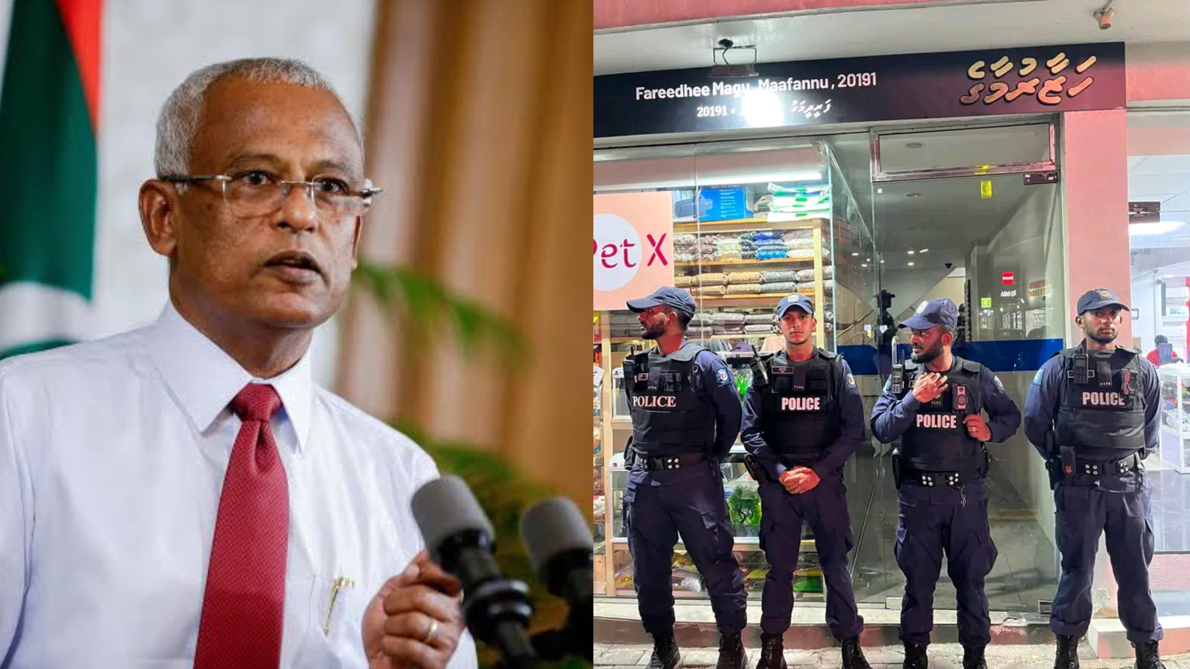 އަދަދު ނޫހުގެ އޮފީހަށް ފުލުހުން ވަނުމަކީ ނޫސްވެރިކަމަށް ދިން ހަމަލާއެއް: ރައީސް ޞާލިހް