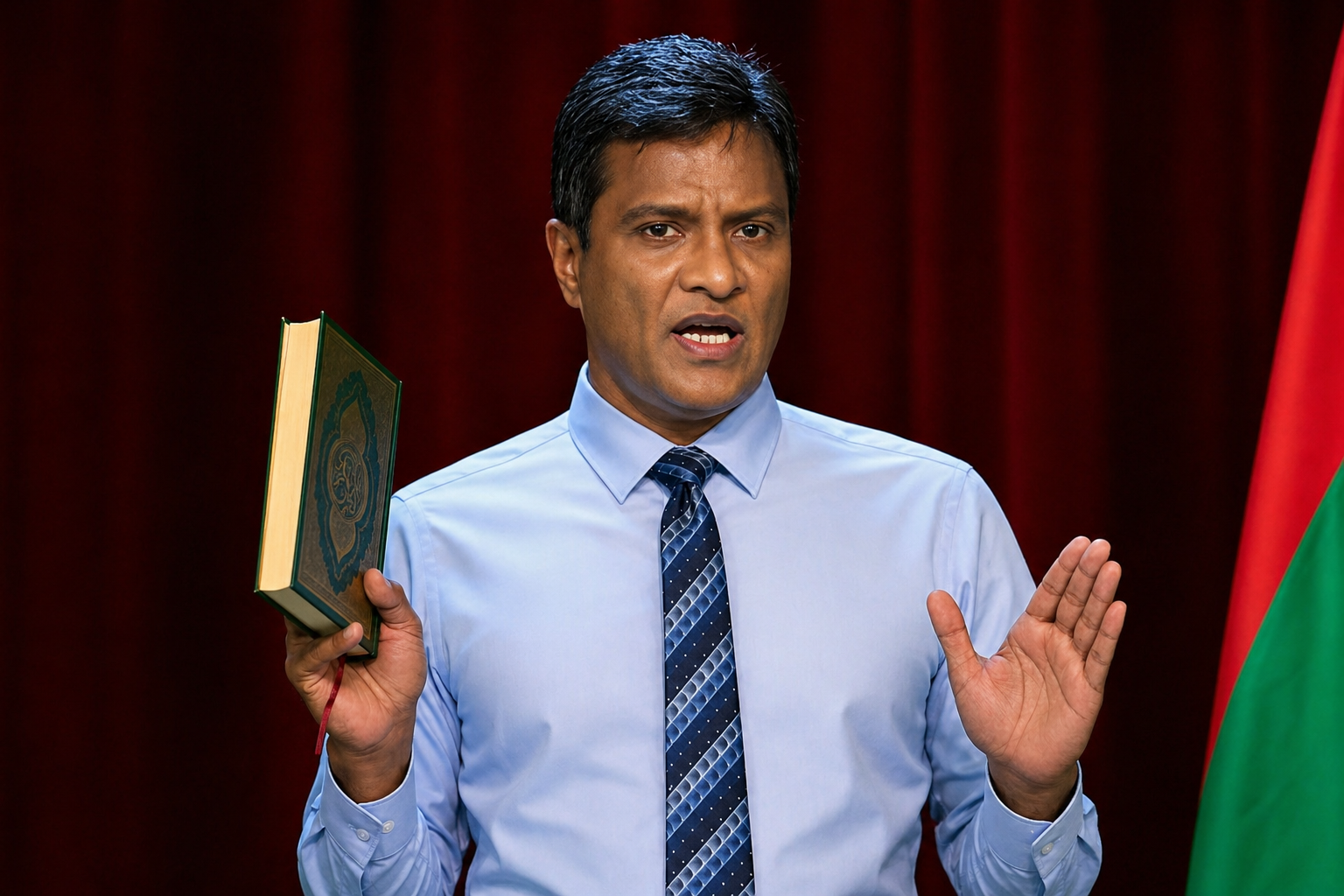 ޢުމަރުގެ ރައްދު އިނގިރޭސި ސަފީރަށް: ތިޔައީ މާ މާތް، އިންސާފުވެރި ބައެއް ކަމަށް ދެއްކެން މަސައްކަތް ނުކުރޭ