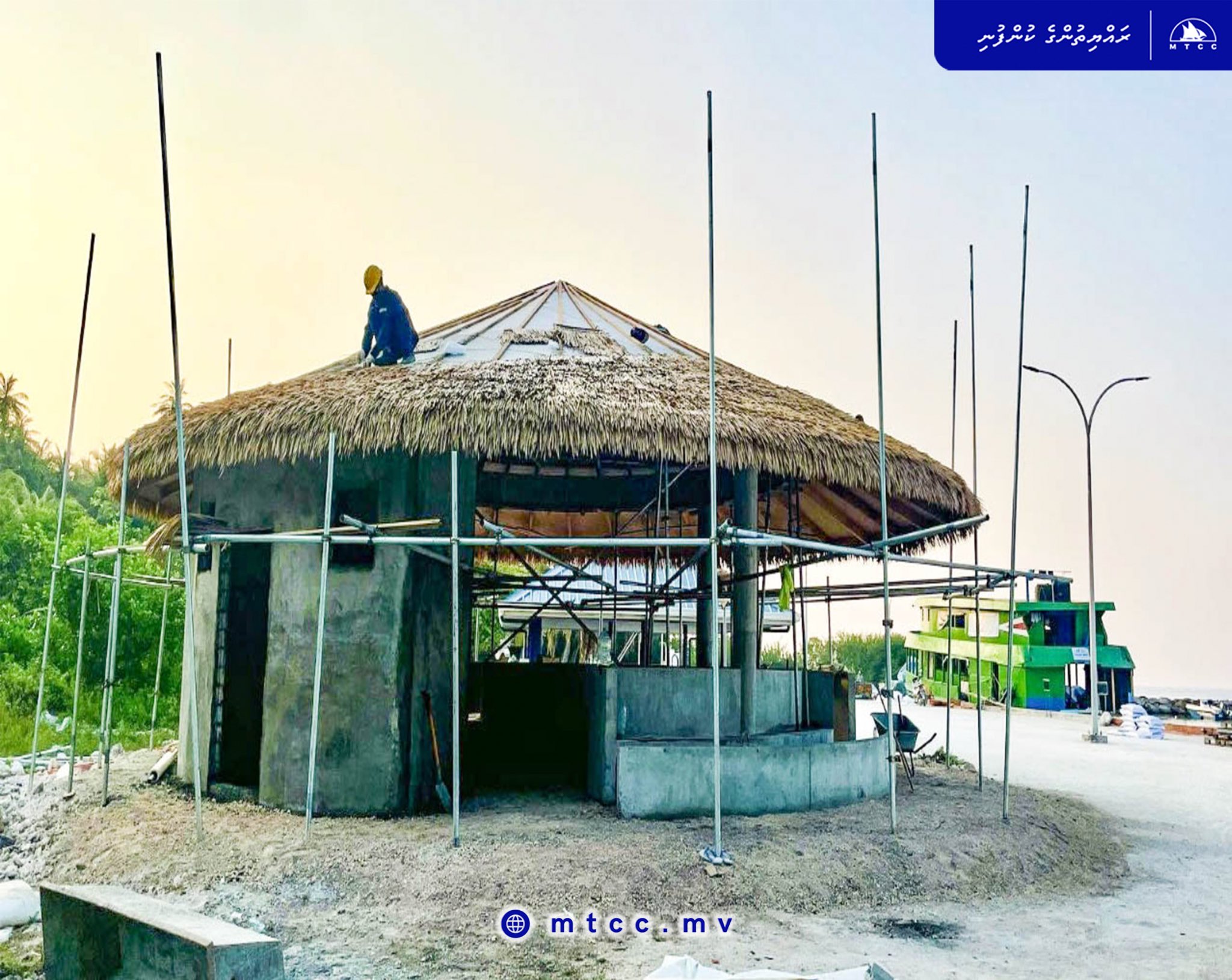 ނޭކުރެންދޫ ފެރީ ޓާރމިނަލްގެ މަސައްކަތް ބާރަށް ކުރިއަށް!