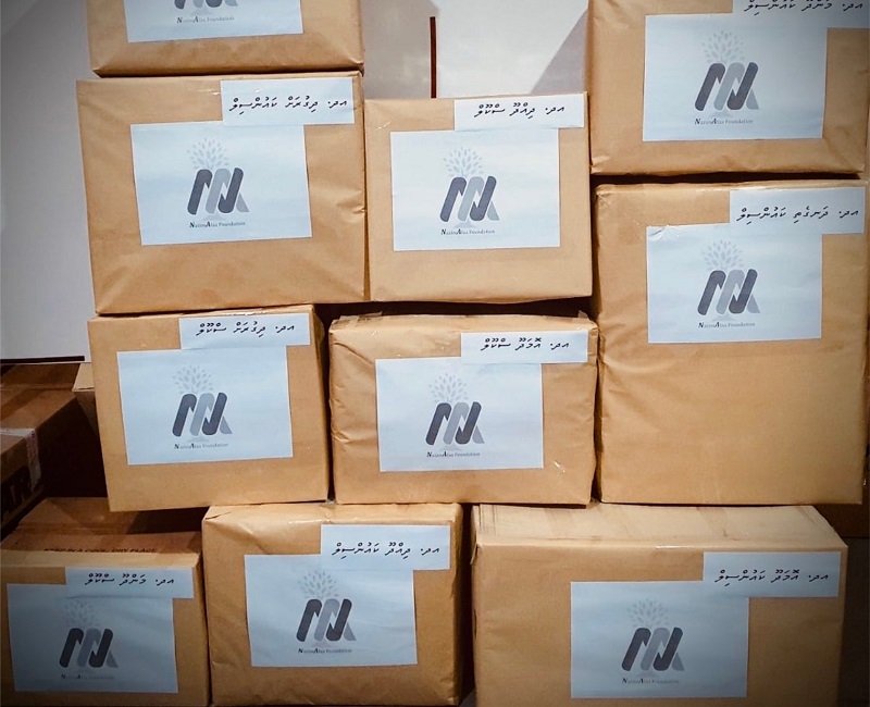 ދާއިރާއަށް 14000 ފޭސްމާސްކް ނާޒިމް ހަދިޔާކުރައްވައިފި