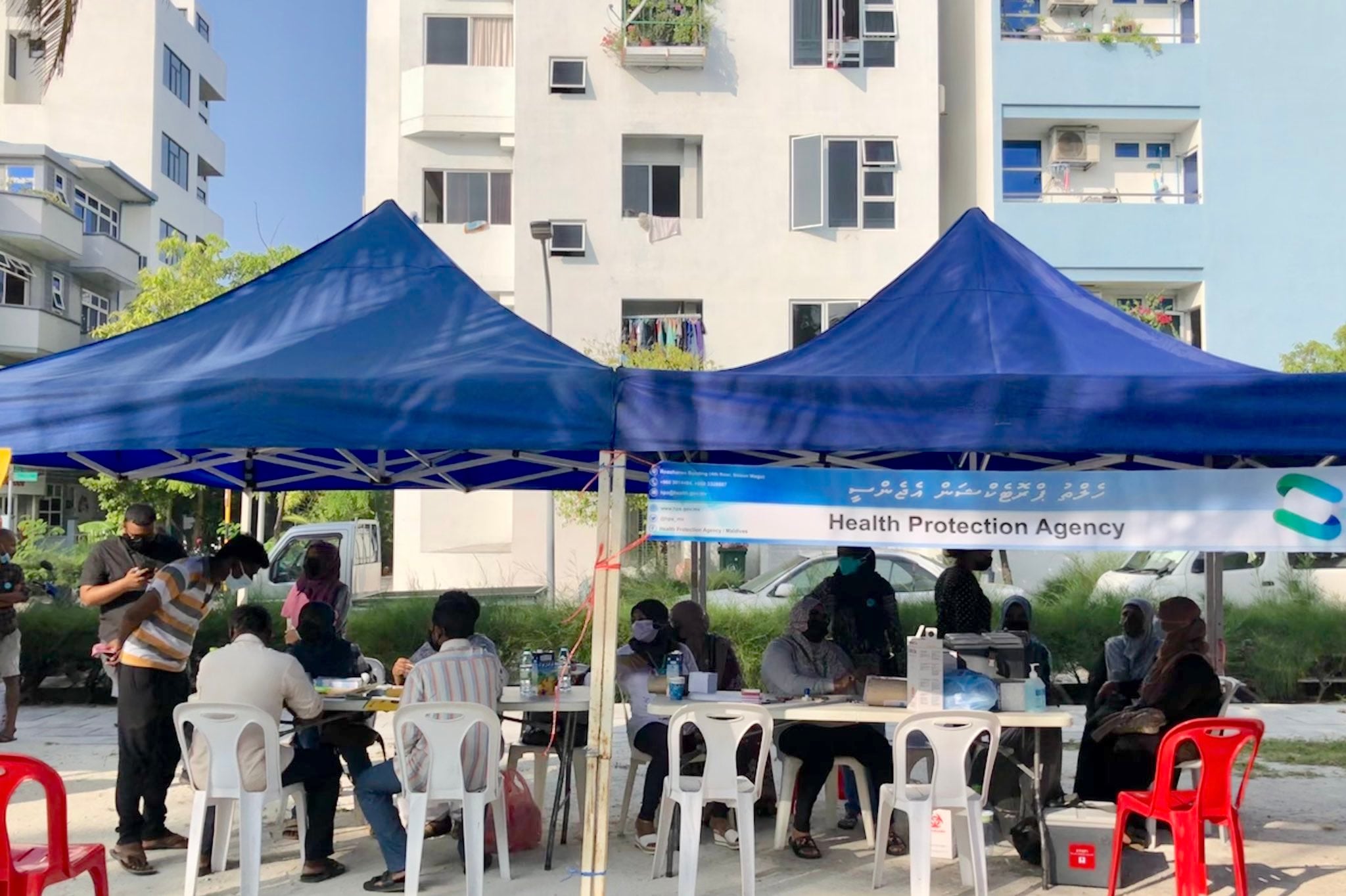 ޢީދު ބަންދުގައި ކޯވިޑް ވެކްސިން ސެންޓަރުތައް ބަންދުވާނެ