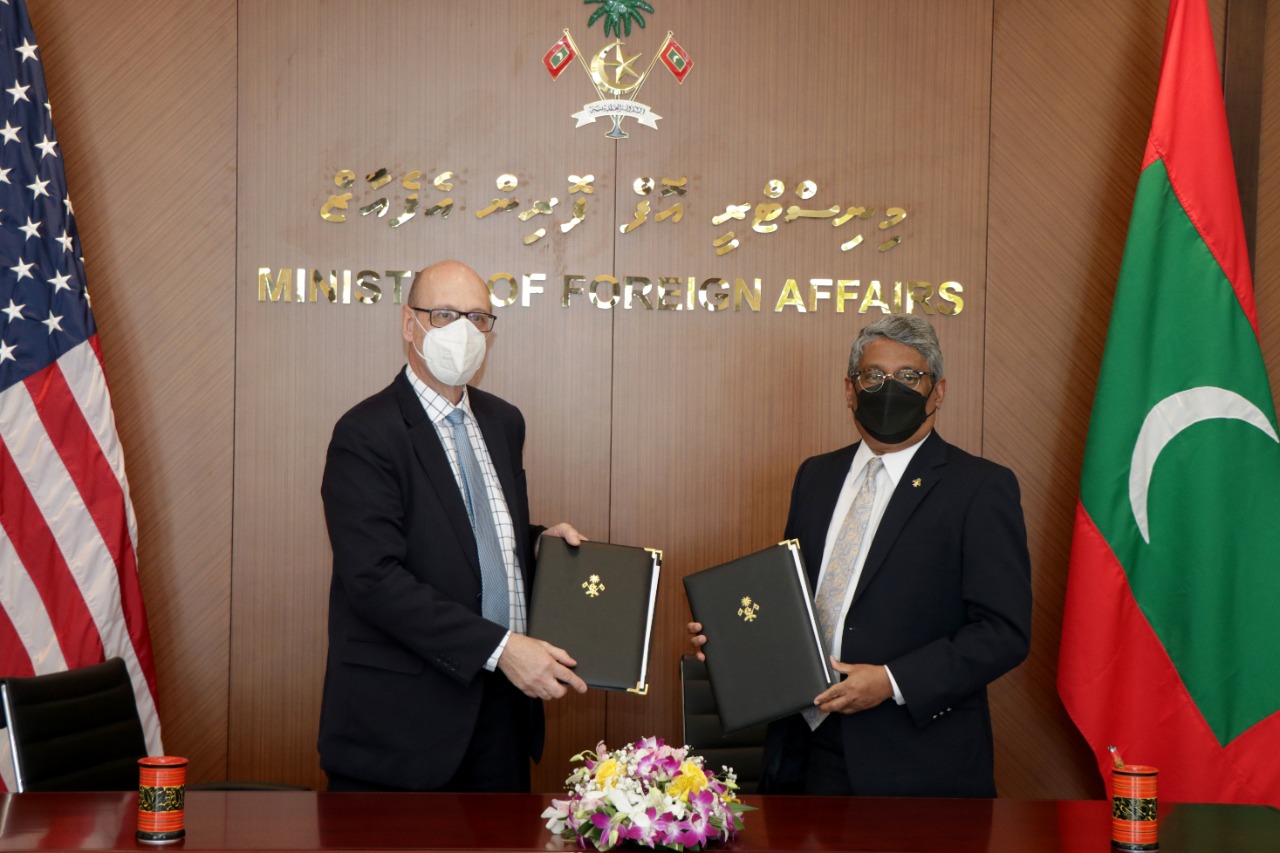 އެމެރިކާއިން ރާއްޖެއަށް 3.2 މިލިއަން ޑޮލަރު