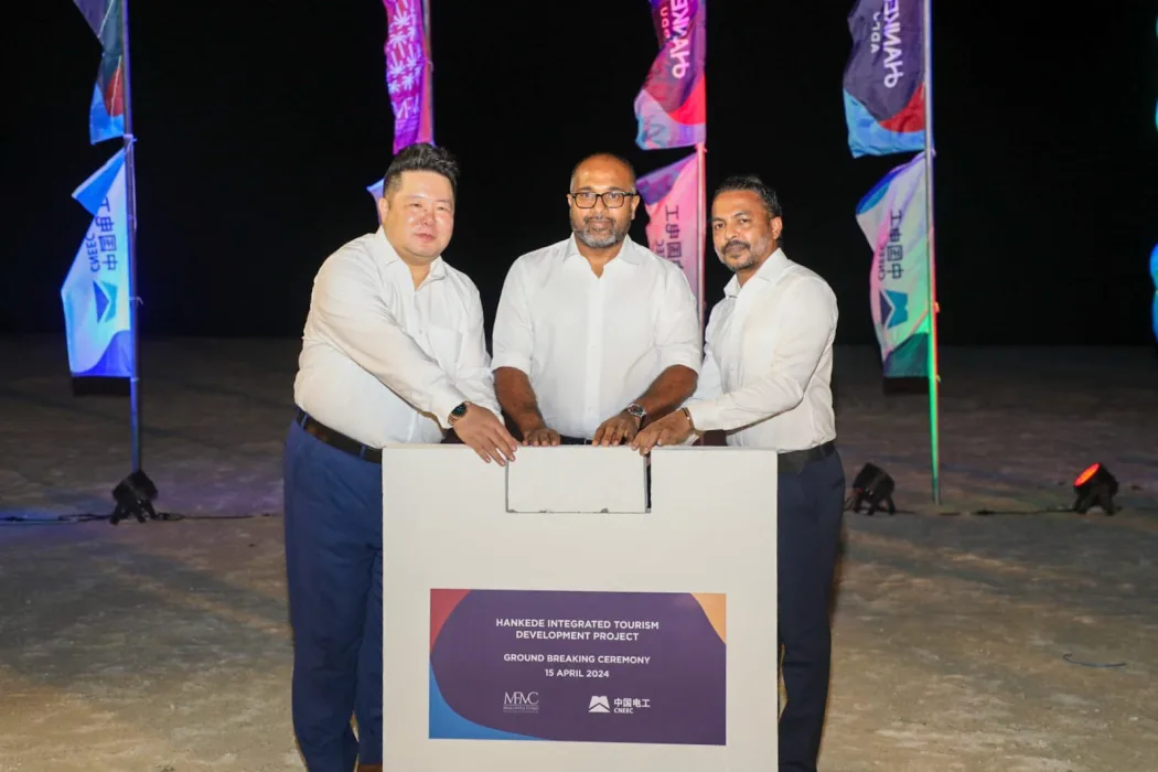 ހަންކެޑެ ތަރައްގީ ކުރުމުގެ އަމަލީ މަސައްކަތް ފަށައިފި