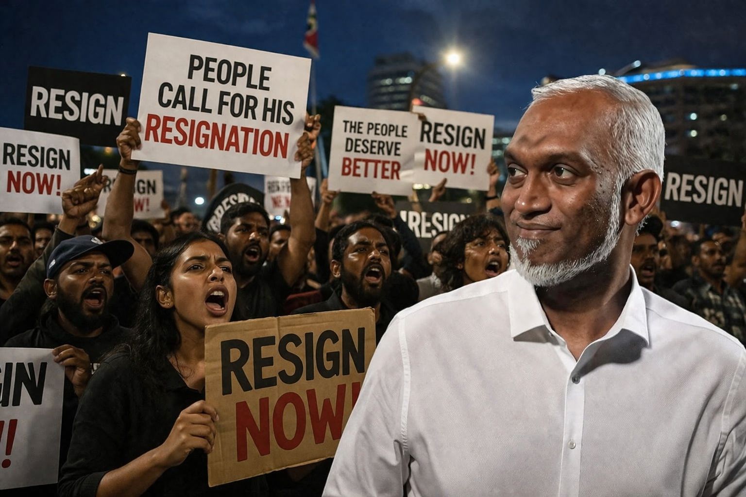 ރިޔާސީ އިންތިހާބުގައި ރައީސް މުއިއްޒަށް ލިބުނު ވޯޓައް ވުރެން، ސަރުކާރަށް "ނޫނެކޭ" ބުނި މީހުން ގިނަ!