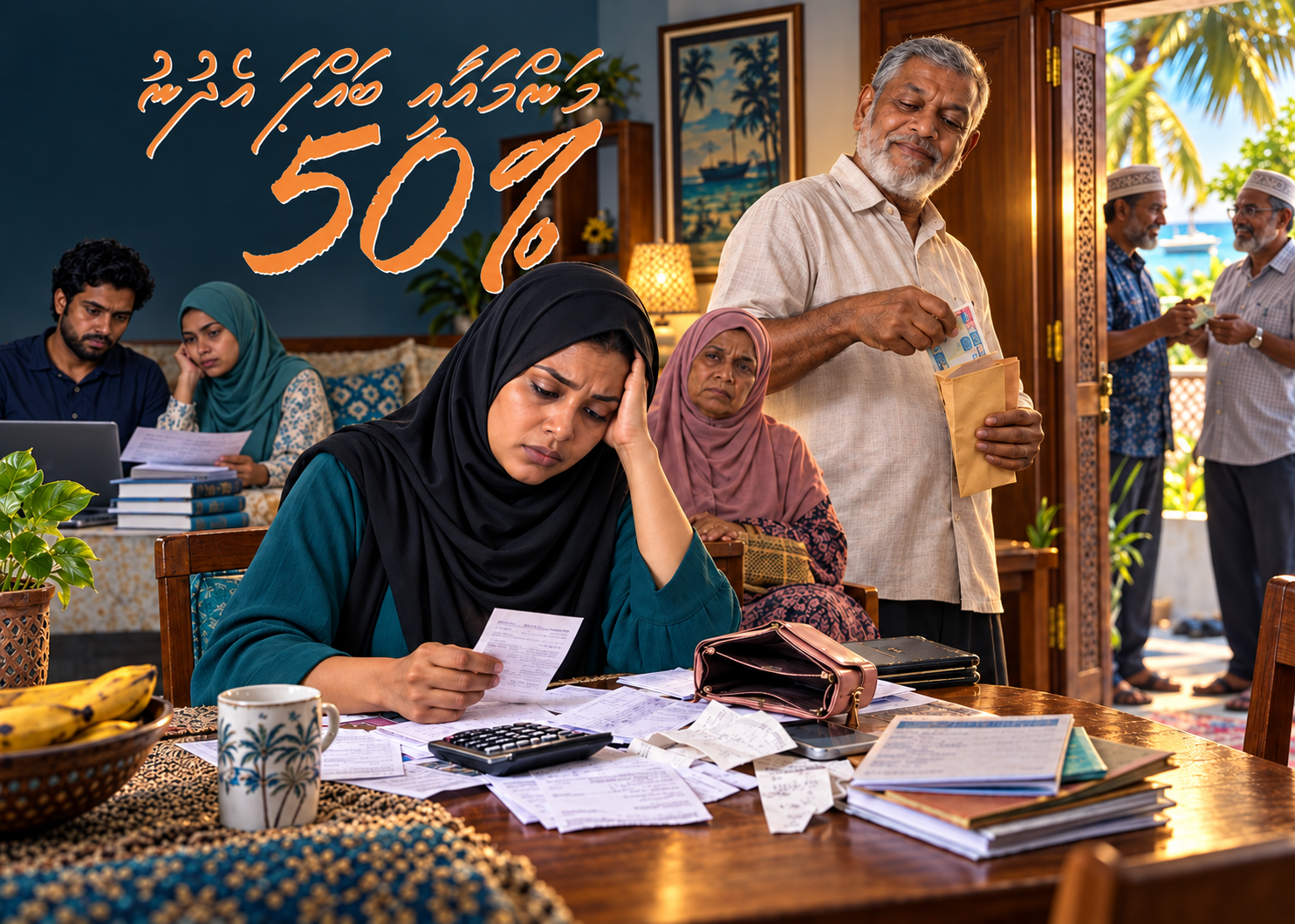 ކުރުވާހަކަ: މައިންބަފައިން އެދުނު ފަންސާސް އިންސައްތަ