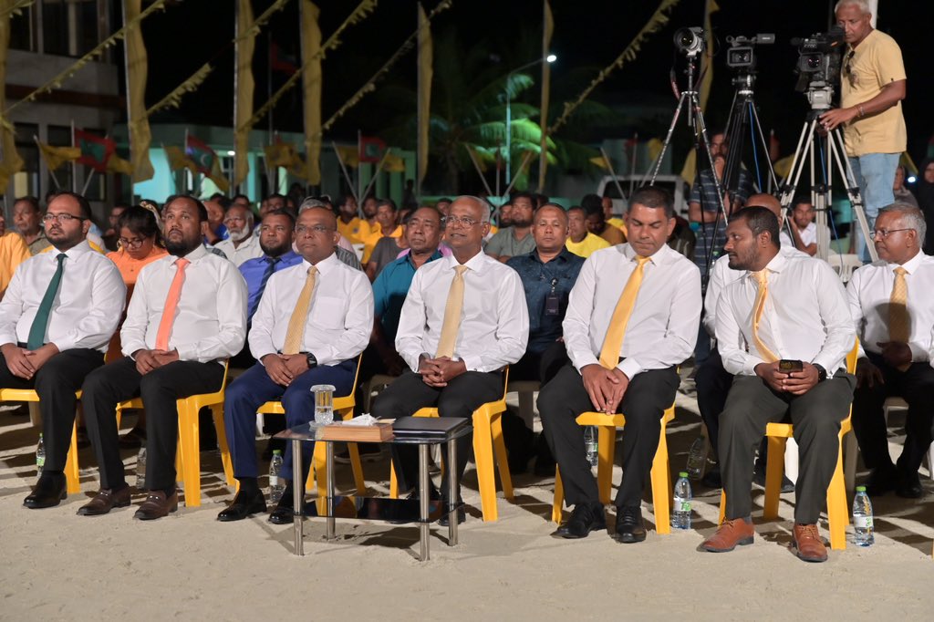 އިހަވަންދޫ ބިން ހިއްކާ ނިމުމުން މަސް ގަންނަ މަރުކަޒުގެ މަސައްކަތް ފަށާނަން: ރައީސް
