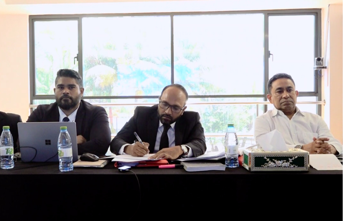 ރ. ފުއްގިރި މައްސަލައިގައި ރައީސް ޔާމީންގެ މައްޗަށް ހުކުމްކުރުން ފަސްކޮށްފި