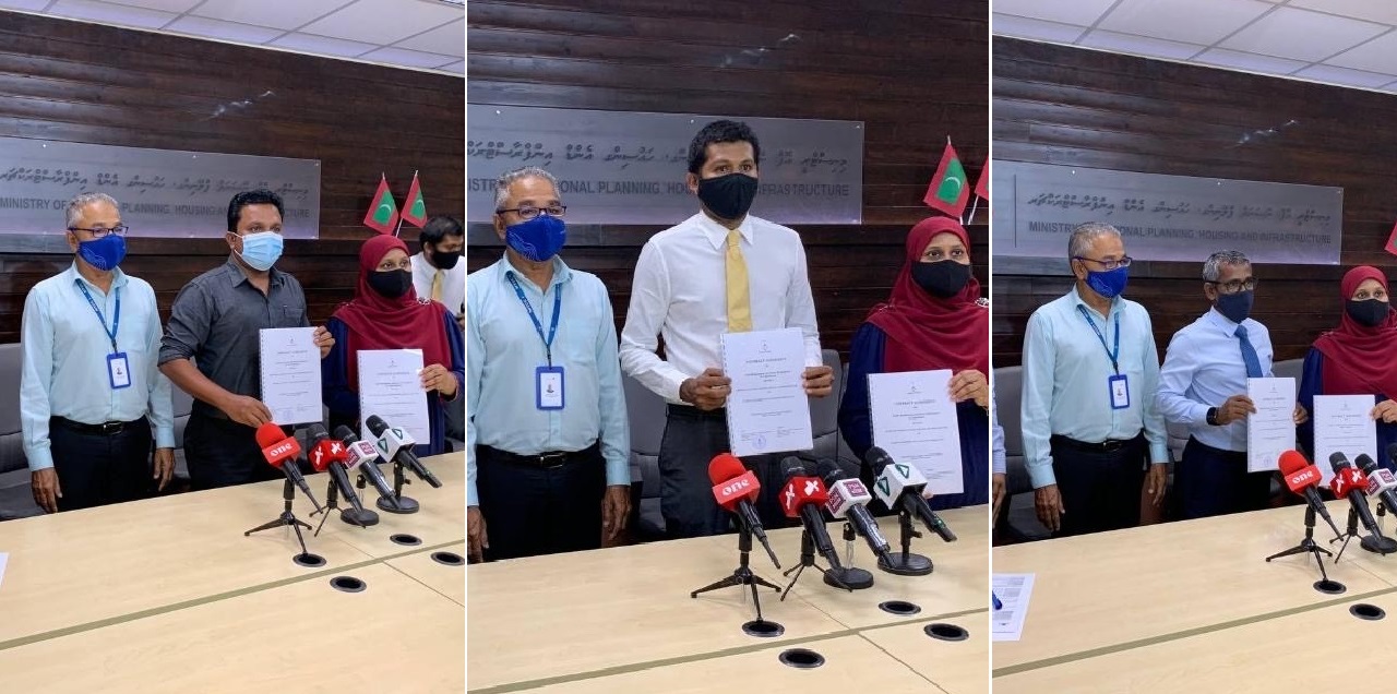 އުނގޫފާރާއި، ބޮޑުފޮޅުދޫއާއި ނެއްލައިދޫގެ ތަރައްޤީގެ މަޝްރޫޢުތަކެއް އެމްޓީސީސީއަށް