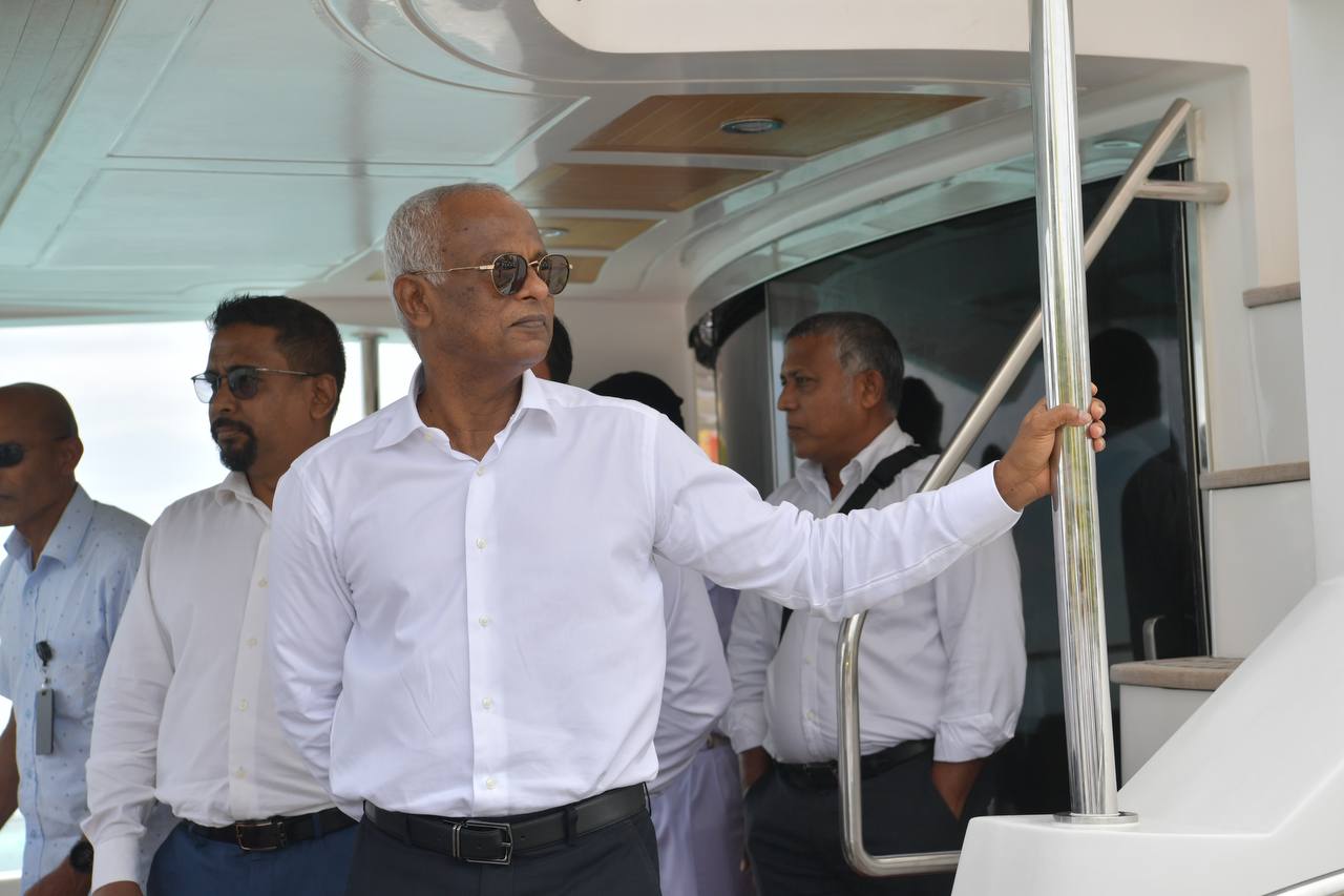 ރައީސް ސާލިޙު މާދަމާ ބޮޑު ތިލަދުންމައްޗަށް ވަޑައިގަންނަވަނީ