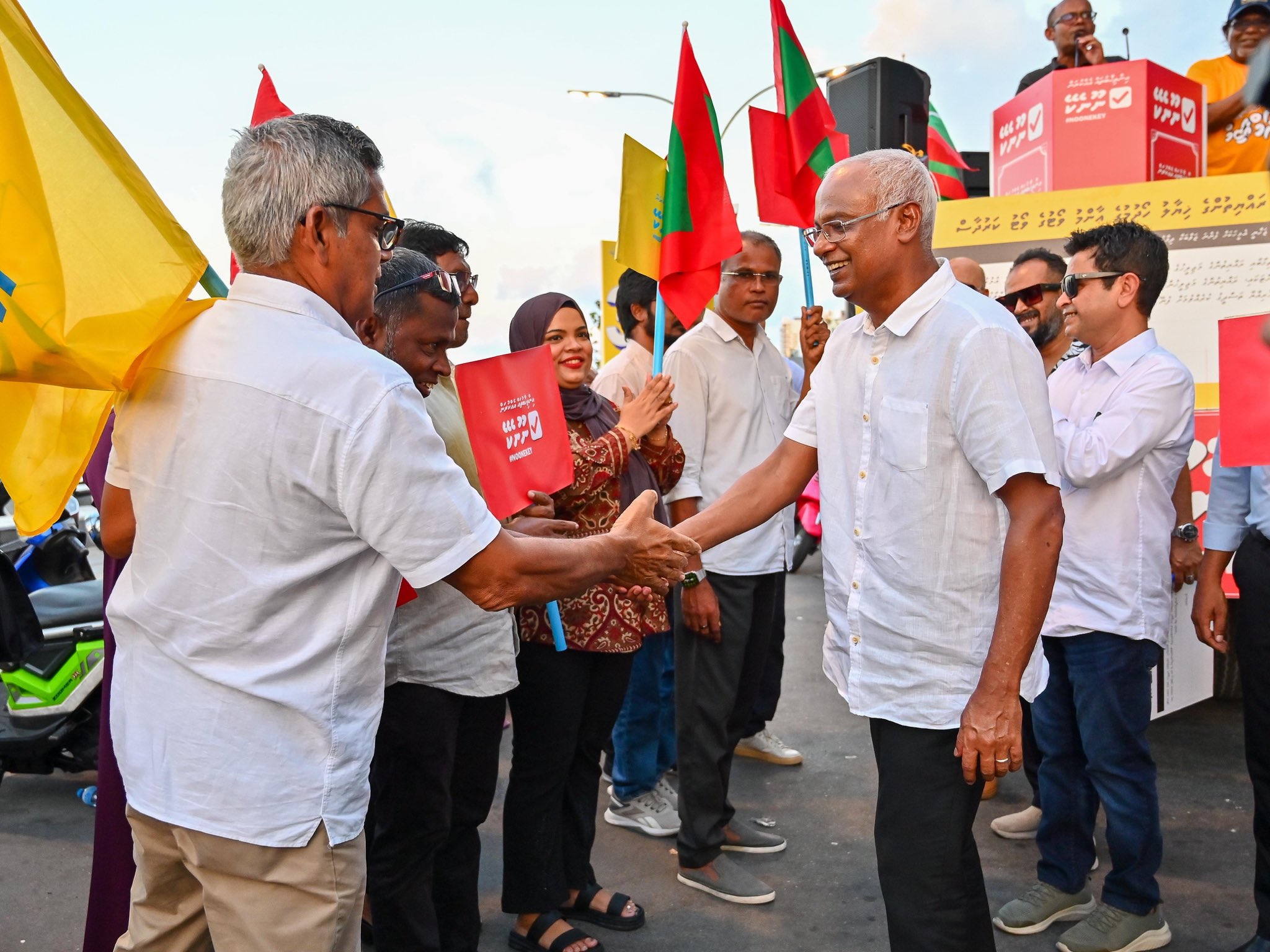 ރީކޯ މޫސަ ޕީއެންސީއަށް: އިންތިޚާބަކުން ބަލިވީމަ ބަލި ގަބޫލުކުރޭ