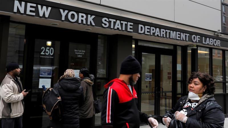 އެމެރިކާގައި ވަޒީފާ ގެއްލުނު މީހުންގެ އަދަދު 22 މިލިއަނަށް