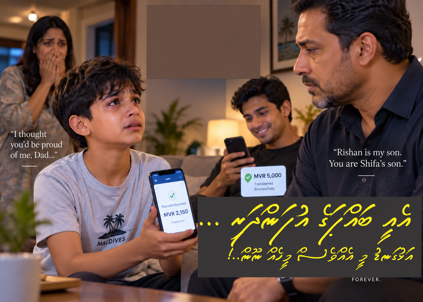 ކުރުވާހަކަ: އެއީ ބައްޕަގެ އުފަންދަރި... އަޅުގަނޑު މީ އެއްވެސް މީހެއް ނޫން!