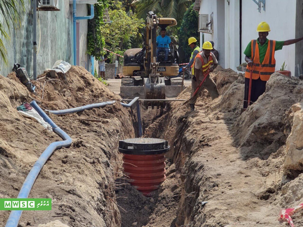 މާޅޮހު ފެނާއި ނަރުދަމާގެ މަސައްކަތް: ހޮޅިވަޅުލުމުގެ ބޮޑުބައެއް ނިމިއްޖެ