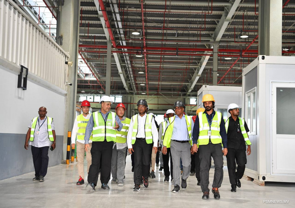 ވީއައިއޭގެ ތަރައްގީގެ މަޝްރޫއުތައް ރައީސުލްޖުމްހޫރިއްޔާ ބައްލަވާލައްވައިފި