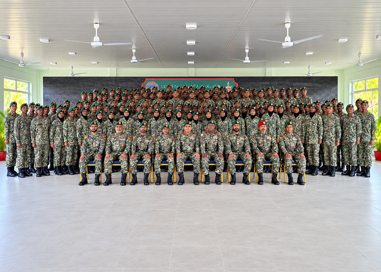 ސިފައިންގެ 74 ވަނަ އަސާސީ ތަމްރީނު ކޯސް ރަސްމީކޮށް ފަށައިފި