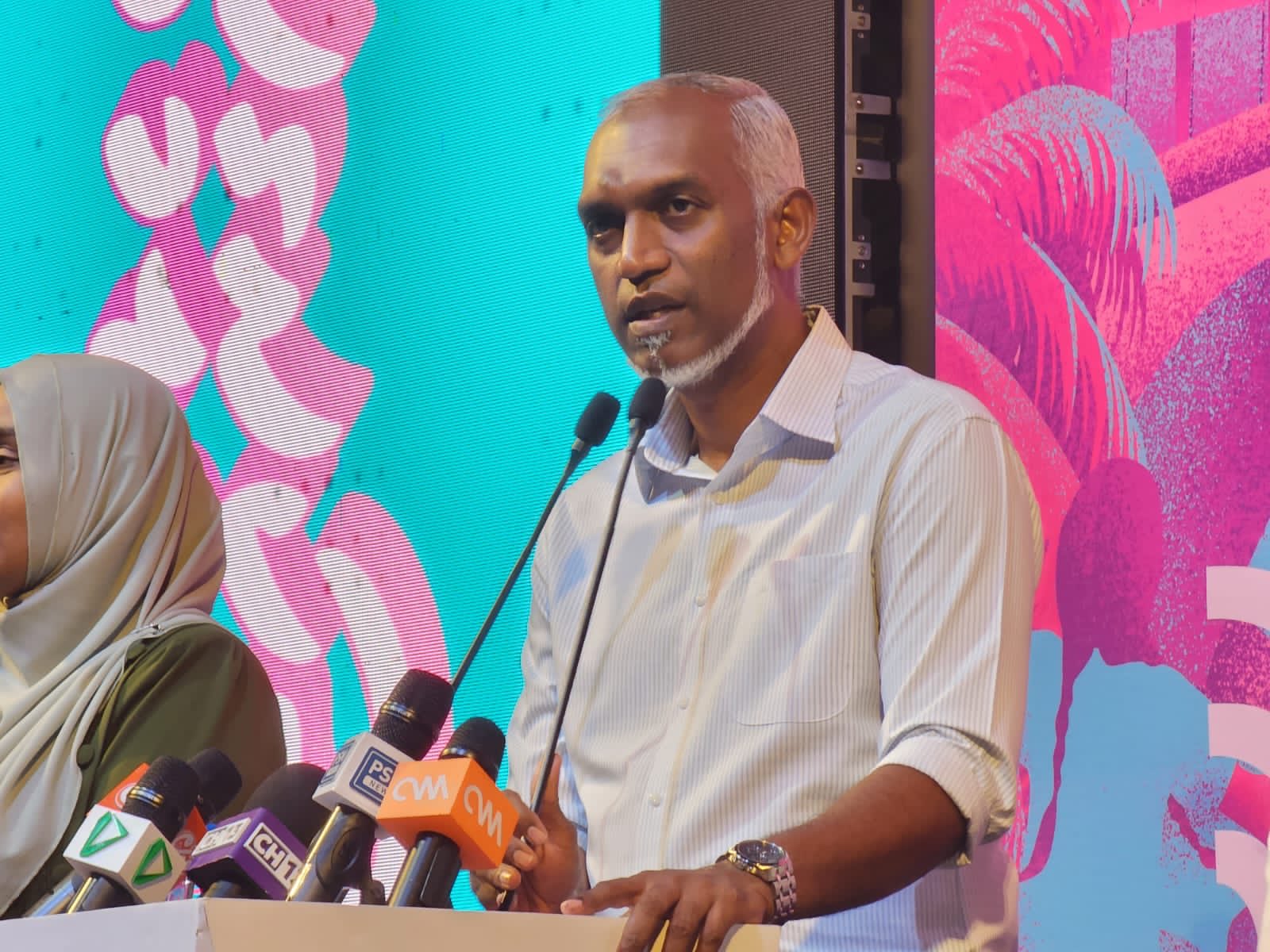 އަނިޔާވެރިކަން ތާއަބަދަށް ނައްތާލައި އަދުލްވެރިކަމާ ހަމަހަމަކަމާއެކު ވެރިކަން ކޮށްދޭނަން: މުއިއްޒު