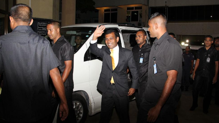 ރައީސް ނަޝީދުގެ ގެކޮޅުގެ ސެކިއުރިޓީ ދަށްކޮށްފި!