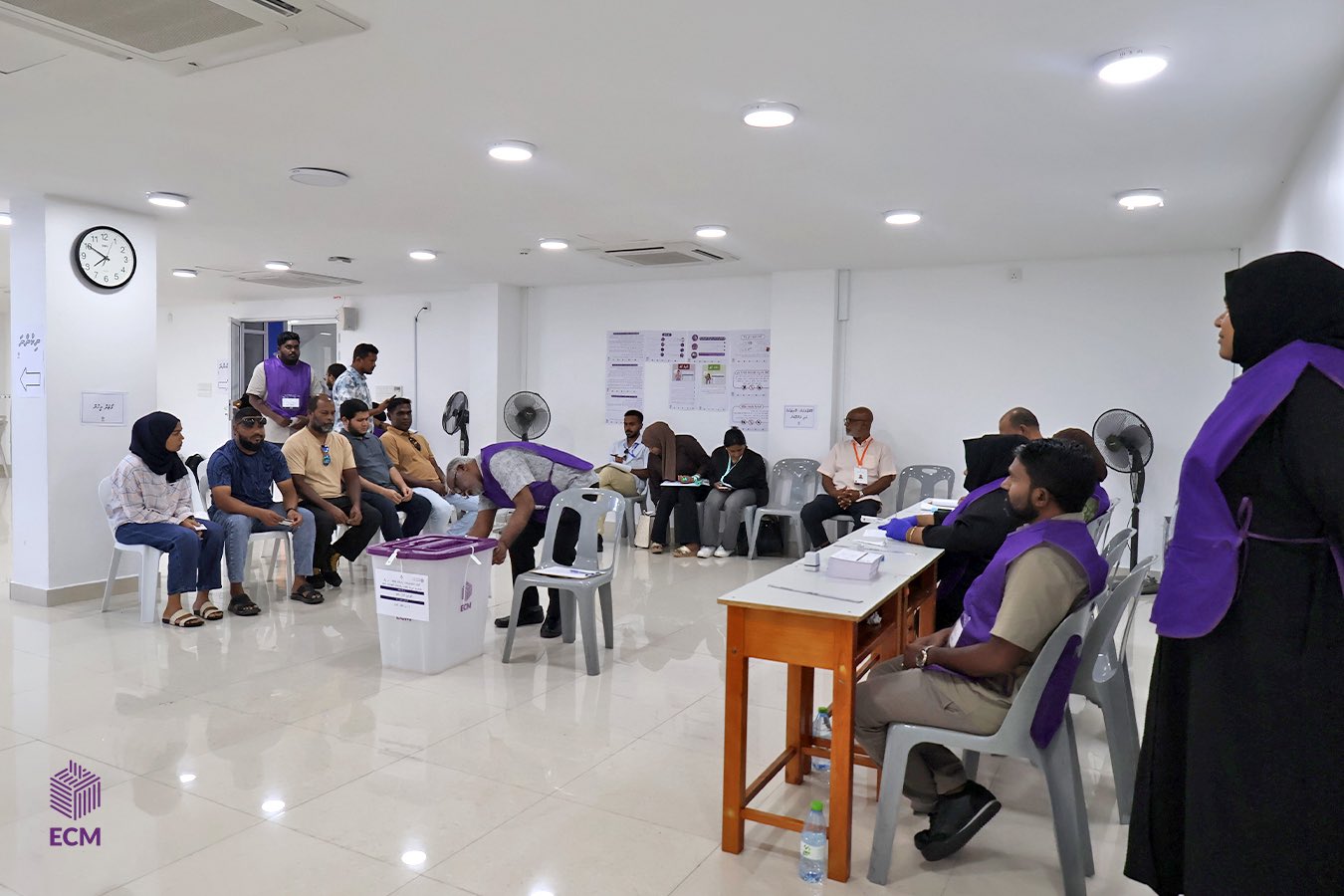 މީދޫ ކައުންސިލް ރައީސް ހޮވުން: މިހާތަނަށް ވޯޓުލީ 19.92 އިންސައްތަ މީހުން