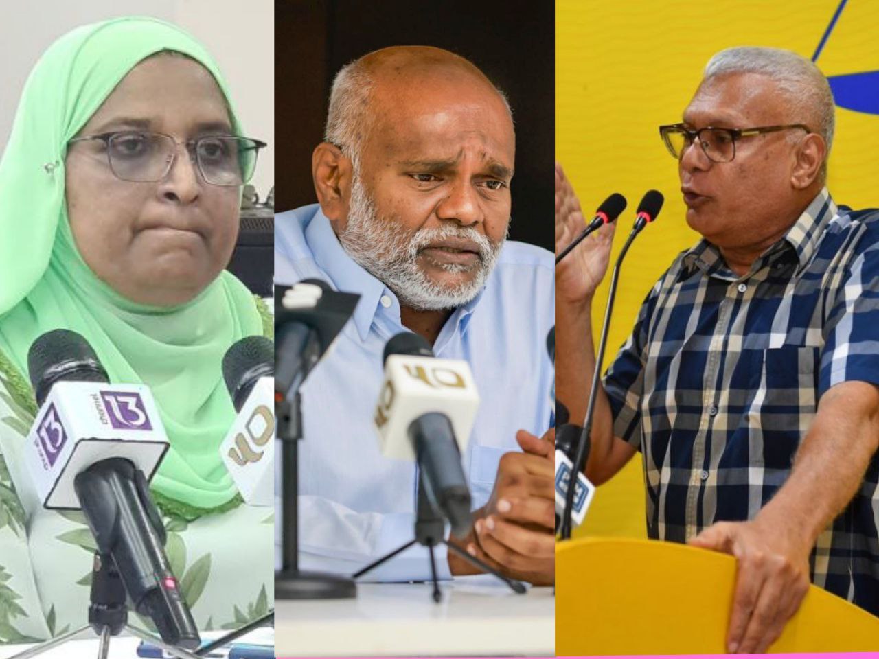 އާޒިިމާއާއި މުނައްވަރު ލައްކަ ކޮސް ގޮވައިފި: ޝަރީފް