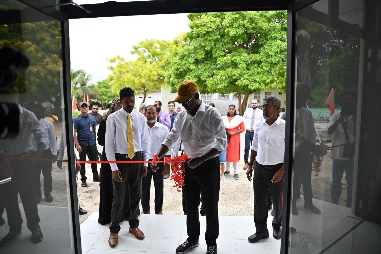 ހދ. ވައިކަރަދޫ ޞިއްޙީމަރުކަޒުގެ އެކްސްޓެންޝަން ޢިމާރާތް ހުޅުވައިފި