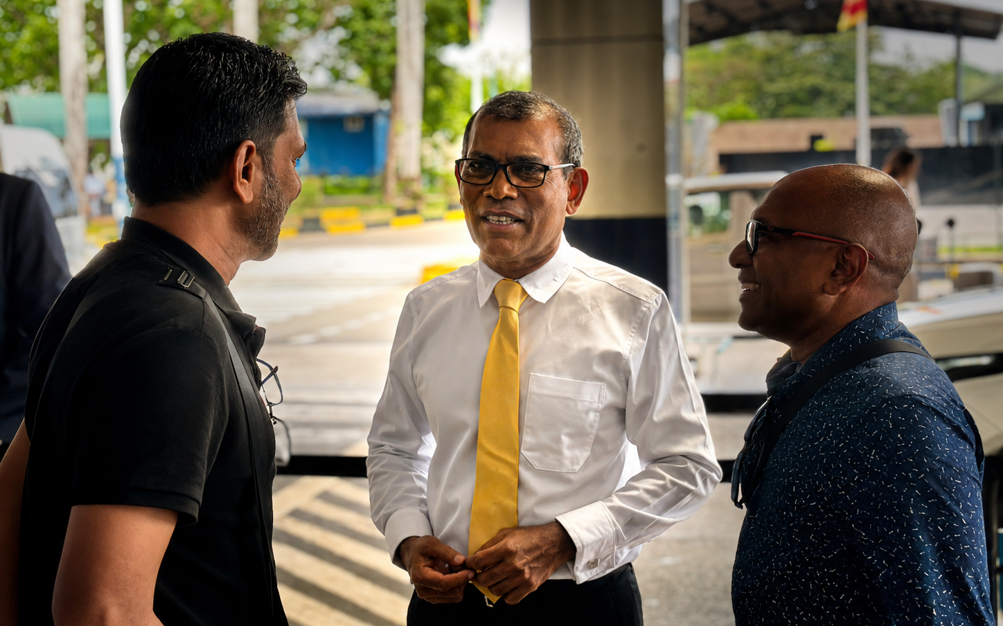 އެމްޑީޕީ ޗެއަރޕާސަންގެ ރޭސް: ދިވެހިންނާ ބައްދަލު ކުރެއްވުމަށް ރައީސް ނަޝީދު ލަންކާއަށް