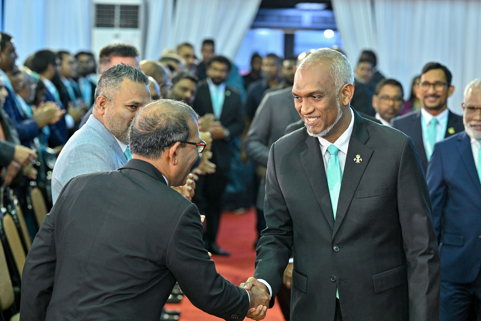 ޕީއެންސީގެ ކޮންގްރެސްގެ ރަސްމީ ޖަލްސާގައި ރައީސް ނަޝީދު ބައިވެރިވެވަޑައިގެންފި