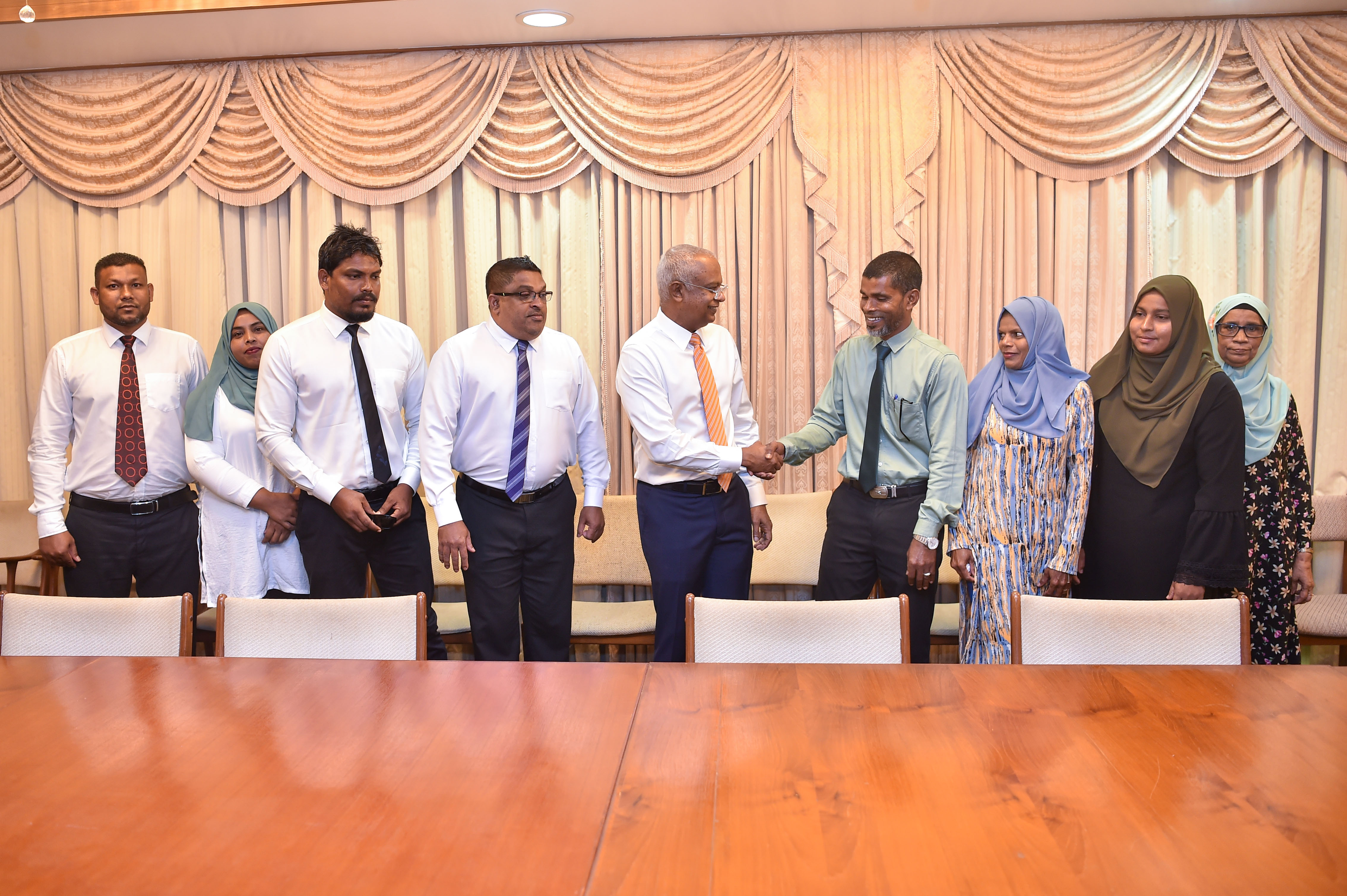 އަތޮޅުގެ އެންމެ ފަސޭހަ ބަނދަަރާއެކު ދަރަނބޫދޫ ކައުންސިލްގެ ޝުކުރު ރައީސް ސާލިހަށް