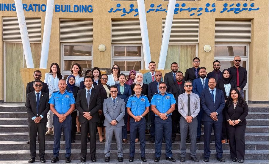 އިންޓަރޕޯލްގެ ބައިނަލްއަޤްވާމީ ތަމްރީނު ޕްރޮގްރާމެއް އެންސީޕީއެލްއީގެ އައްޑޫ ކެމްޕަހުގައި ފަށައިފި