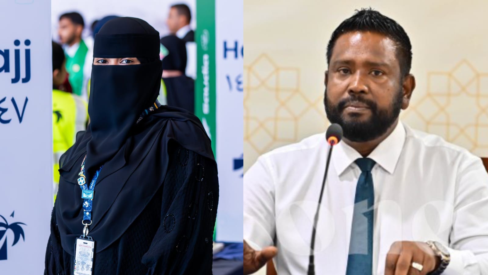 ޝިއުނާ އާއި މެމްބަރު މުހައްމަދު އިސްމާއިލްގެ ހޫނު ޒުވާބެއް، ޝިއުނާ ތެދުވީ ދީނުގެ ދިފާއުގައި