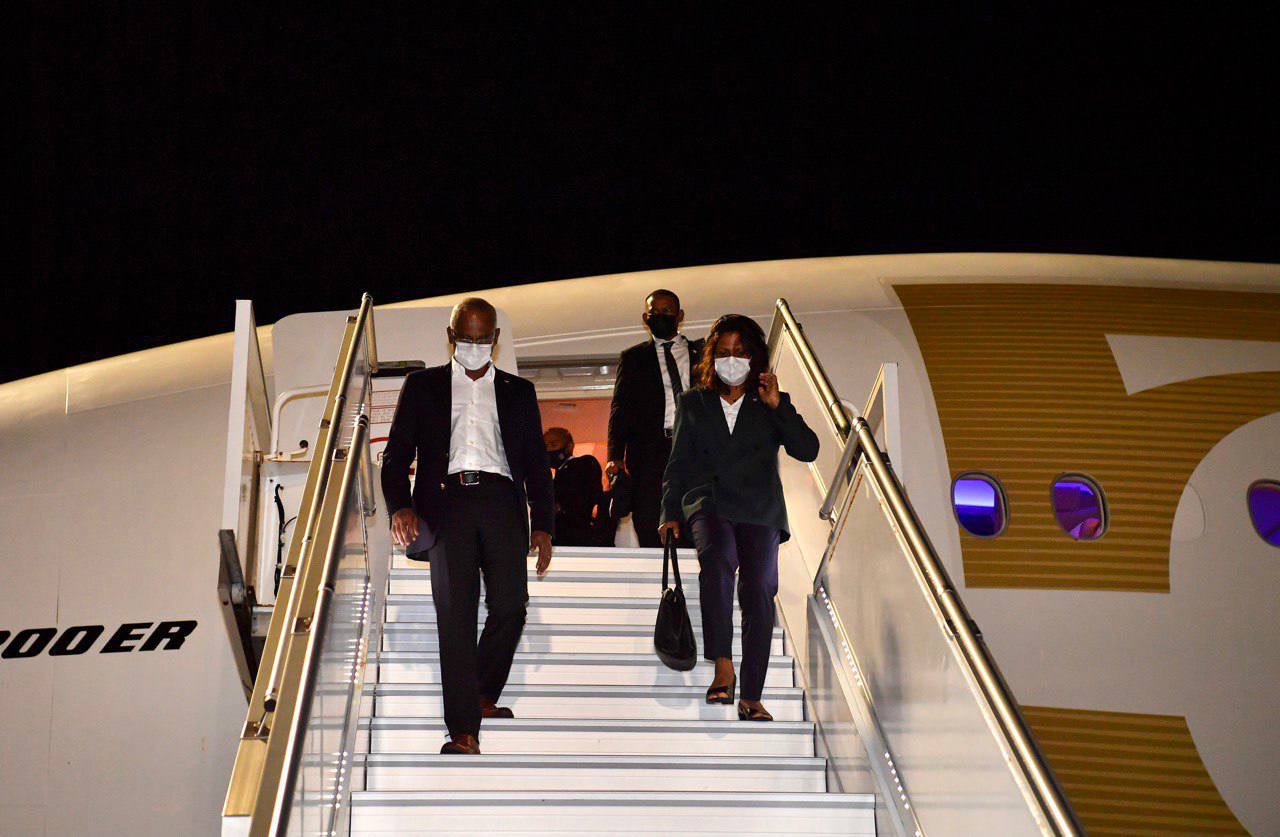 ފަރުވާއަށްފަހު ރައީސް މާލެ ވަޑައިގެންފި