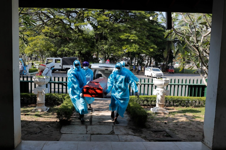 ކޮވިޑުގައި މަރުވާ މީހުން ވަޅުލުން މަނާކުރާ ގަވާއިދު ލަންކާއިން އުވާލައިފި