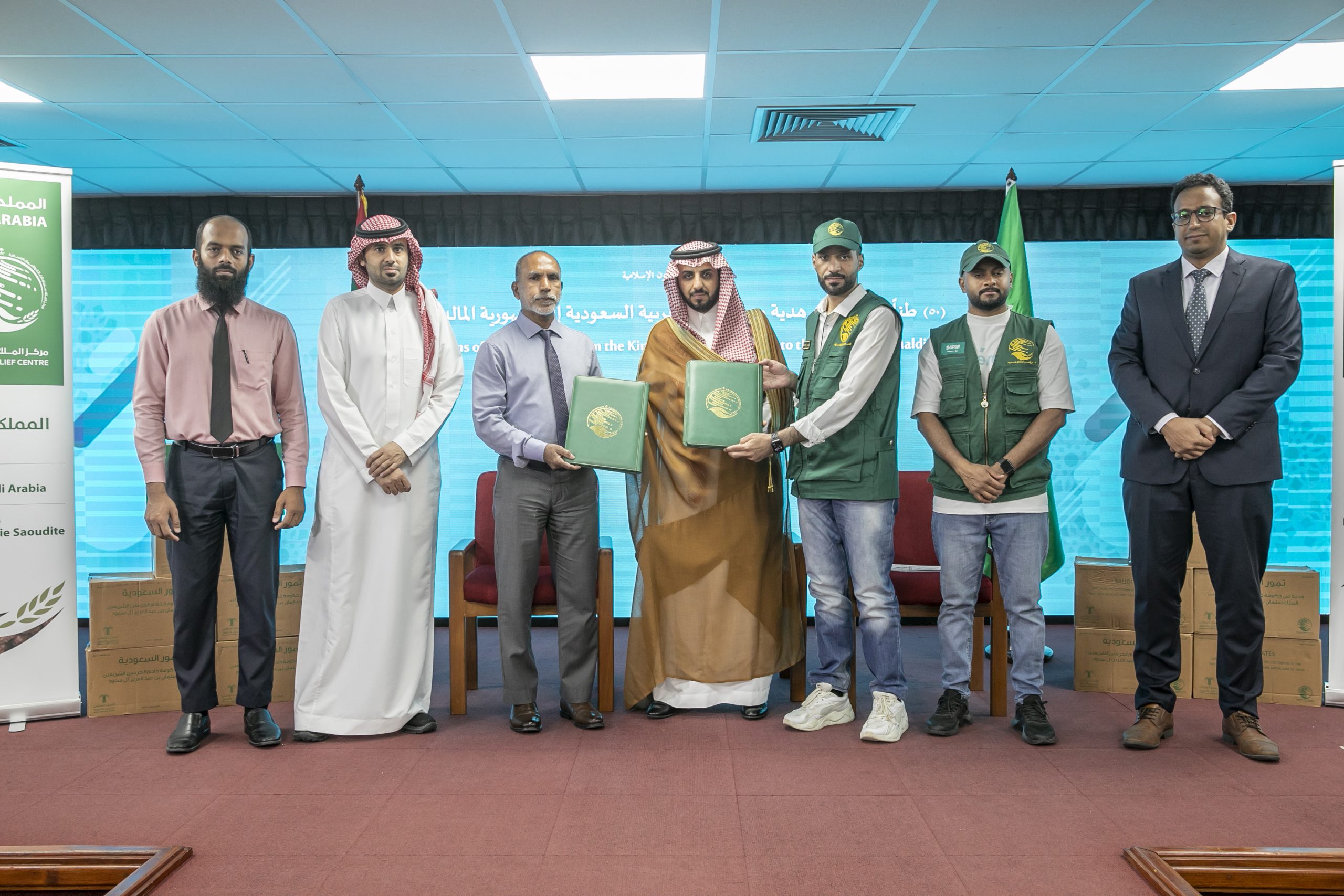 ސަޢުދީ ސަރުކާރުން ހަދިޔާކުރި 50 ޓަނުގެ ކަދުރު ހަވާލުކޮށްފި