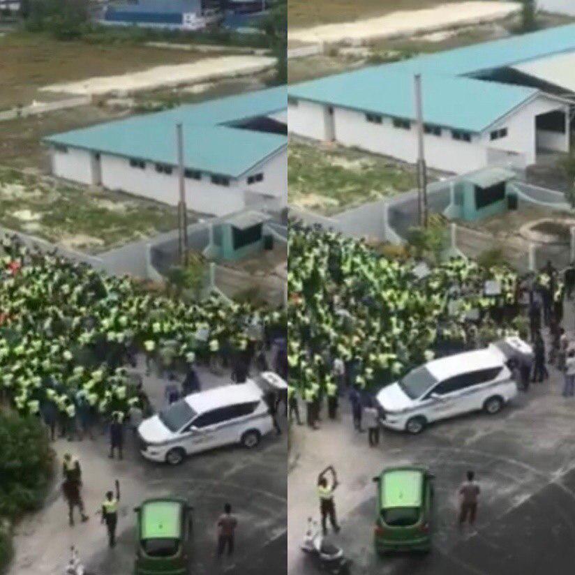 ހުޅުމާލޭގައި ބިދޭސީން ހިންގި ހަމަނުޖެހުންތަކާއި ގުޅިގެން 40 މީހަކު ހައްޔަރުކޮށްފި