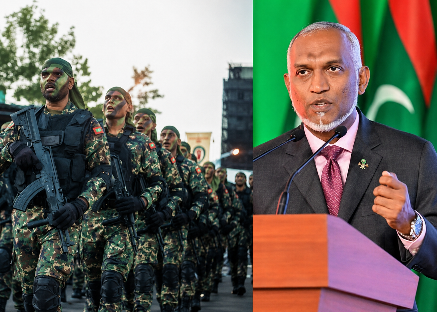 ދިފާޢީ ބާރު އަމިއްލަ ފައިމައްޗަށް: ދިވެހި އަސްކަރިއްޔާއަށް އައި އިންގިލާބީ ބަދަލު