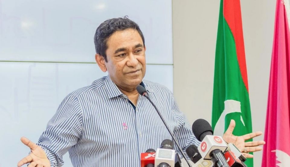 ބޭރު ދުނިޔެއަށް ދައްކާނެ މަޝްރޫއެއް ނެތްކަމަށް ބުނެ ސަރުކާރަށް ޔާމީންގެ ބަހުގެ ހަމަލާތަކެއް