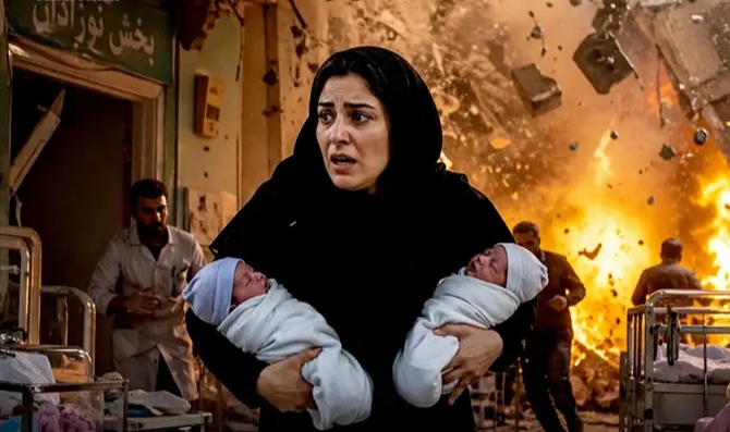 އީރާންގެ ހޮސްޕިޓަލަށް ދިން ނުރައްކާތެރި ހަމަލާއެއްގެ ތެރެއިން ނަރުހަކު ދެއްކި މަތިވެރި ނަމޫނާ