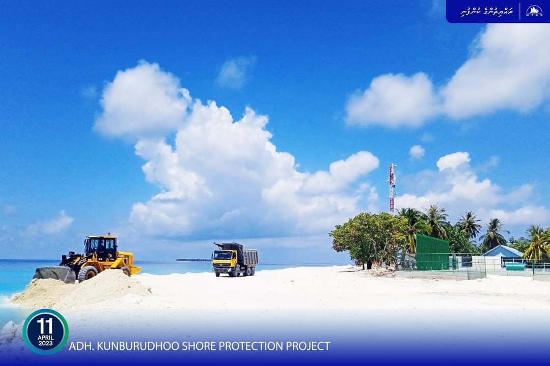 ކުނބުރުދޫ ގޮނޑުދޮށް ޙިމާޔަތްކުރުން: މަސައްކަތުގެ 52 އިންސައްތަ ނިމިއްޖެ