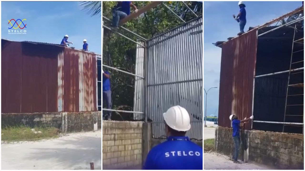 މީހަކަށް ގެއްލުންވެދާނެ ގޮތަށް ގުދަނެއްގައި ޖަހާފައި ހުރި ޓިނުތަކެއް ނައްޓަން ސްޓެލްކޯގެ އެހީ