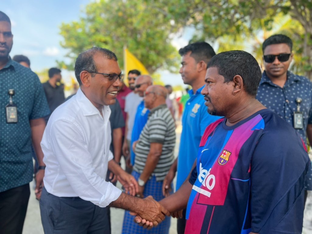 އަޅުގަނޑަށް މަރުހަބާ ކިޔަން ޕީޕިއެމް މީހުންދޭ؛ ބައެއް ގޭގެއިން ސައިވެސް ދޭ: ނަޝީދު