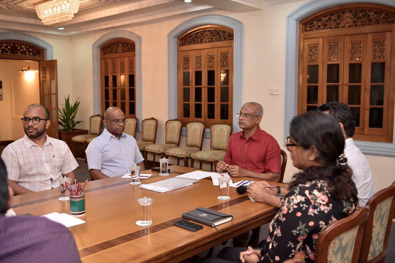 ކޯވިޑް-19: ސަރުކާރު މުވައްޒަފުންނަށް ގެއިން ބޭރަށް ނުކުމެވޭނީ ޒަރޫރީ ބޭނުމެއްގައި އެކަނި- ރައީސް އޮފީސް