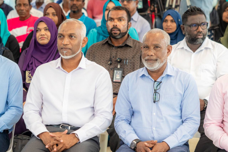 އަޅުގަނޑުމެން މިތިބީ ރައީސް މުއިއްޒާއެކު ސާބިތުވެ: ޢަބްދުއްރަޙީމް